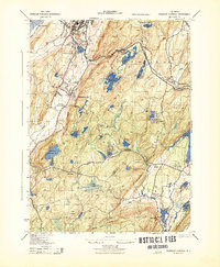 1943 Map of Franklin Furnace, Sussex County, NJ — High-Res | Pastmaps